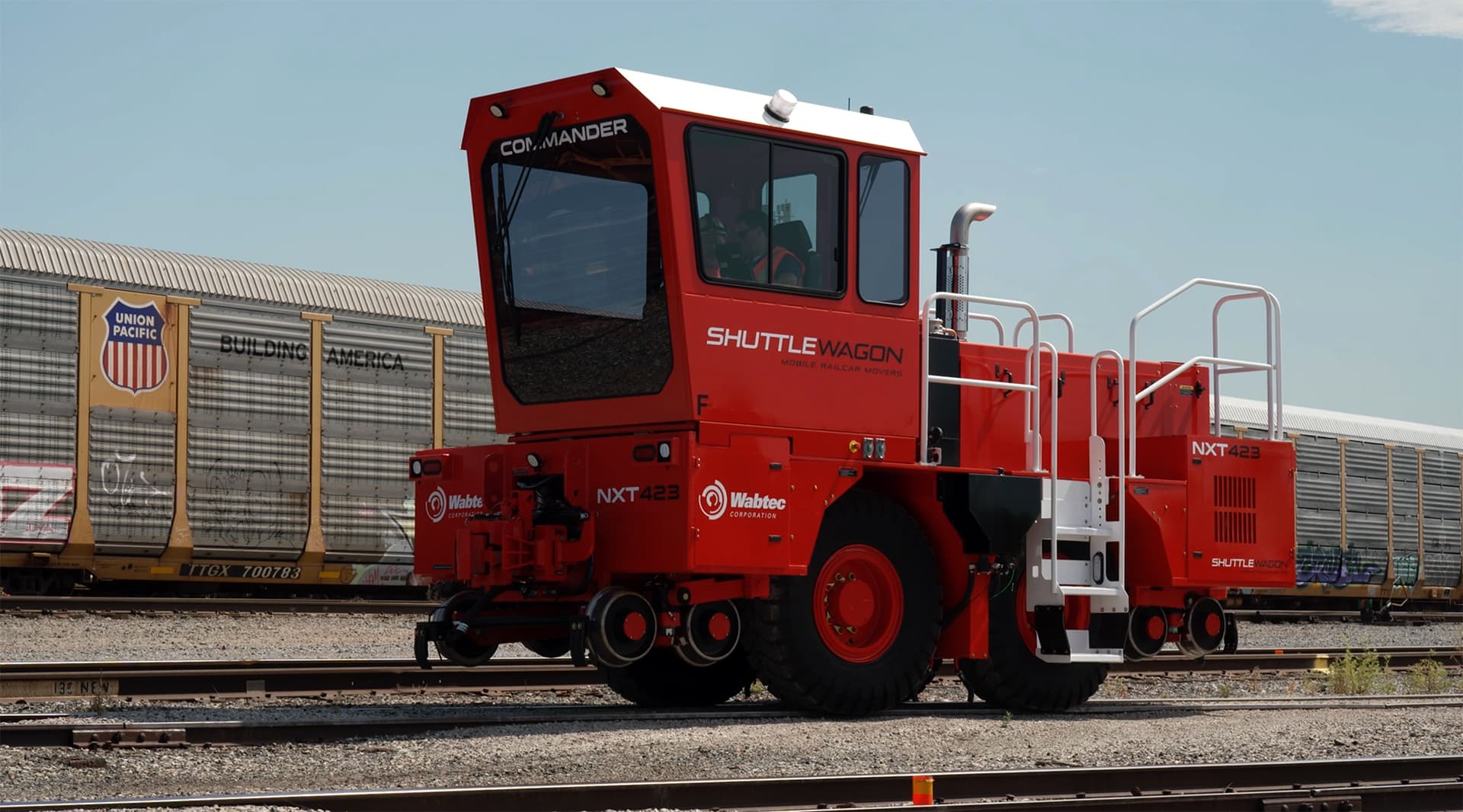 Shuttlewagon Mobile Railcar Mover