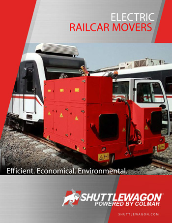 Shuttlewagon electric railcar movers - mobile railcar movers