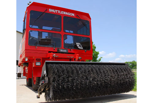 snow broom - shuttlewagon