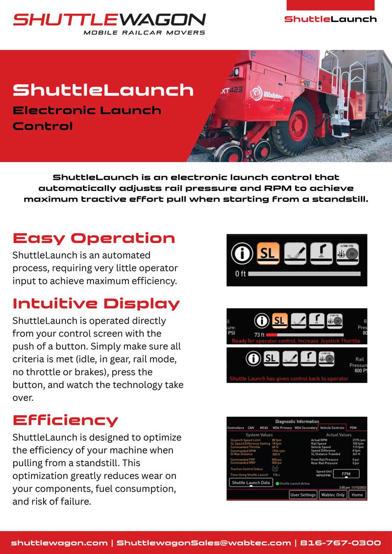 Speedcheck Shuttle Value Spec Sheets - ShuttleWagon