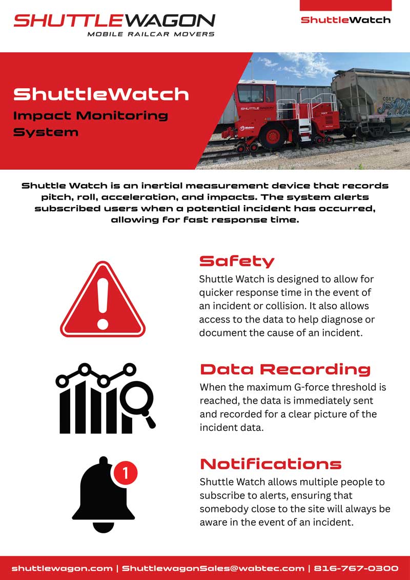 Speedcheck Shuttle Value Spec Sheets - ShuttleWagon